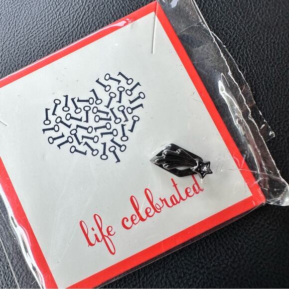 Keep Collective Hematite Shooting Star Charm - Picture 5 of 5